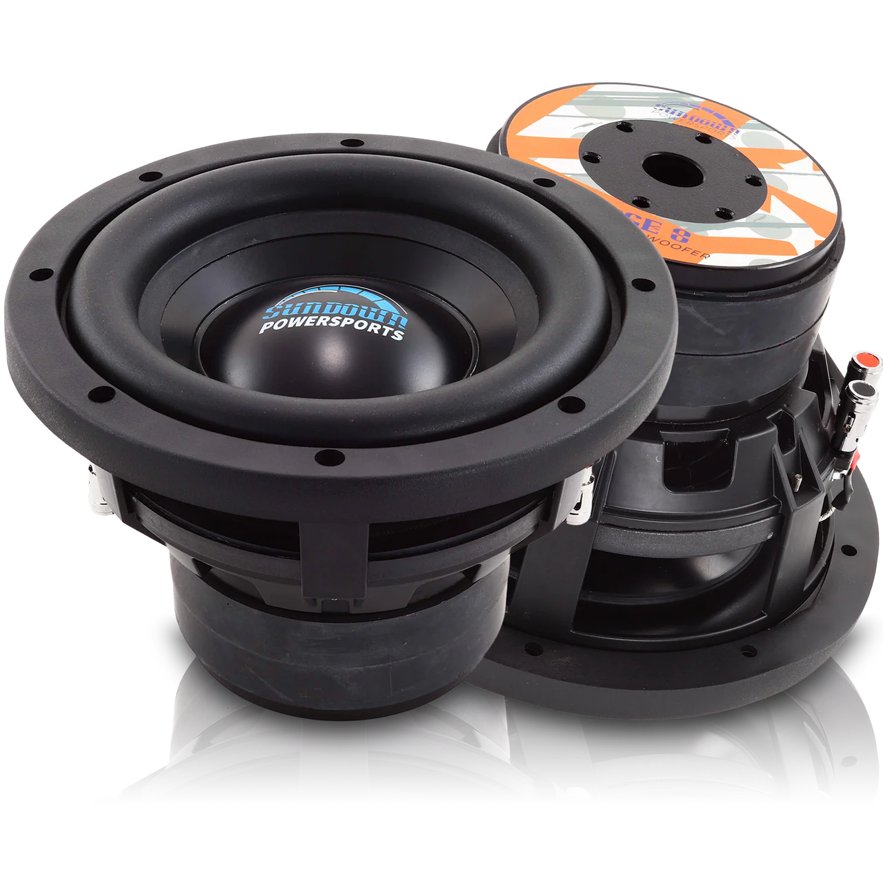 2 PSE-8 8" Powersports Subwoofers & 1 SAM-600.1 Combo Deal - Image 6