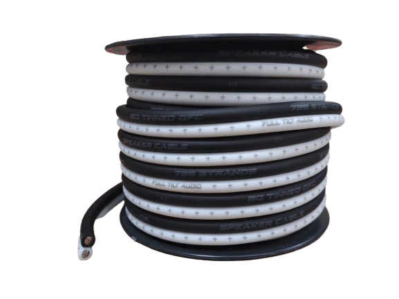 Full Tilt Audio 50' 8 AWG 100% OFC Speaker Wire - Image 3