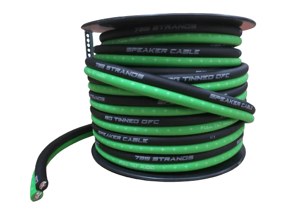 Full Tilt Audio 50' 8 AWG 100% OFC Speaker Wire - Image 5