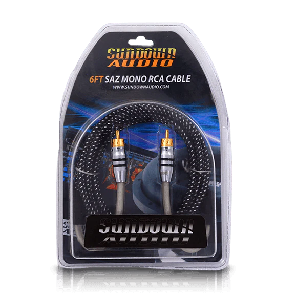 SAZ1-6FT Mono Channel RCA Interconnects