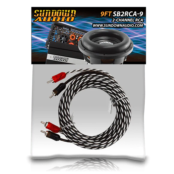SB2-9FT 2-Channel RCA Interconnect Cables - Image 3