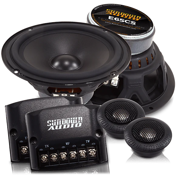 E-6.5CS 6.5" Component Speakers